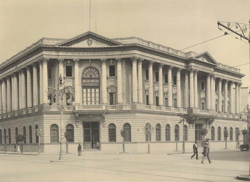  edifício da Caixa de Amortização, 1906, arquivo da Biblioteca Nacional
